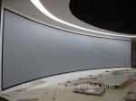 360 Degree 3D Simulation Curved Fixed Frame Projector Screen Floor Stand