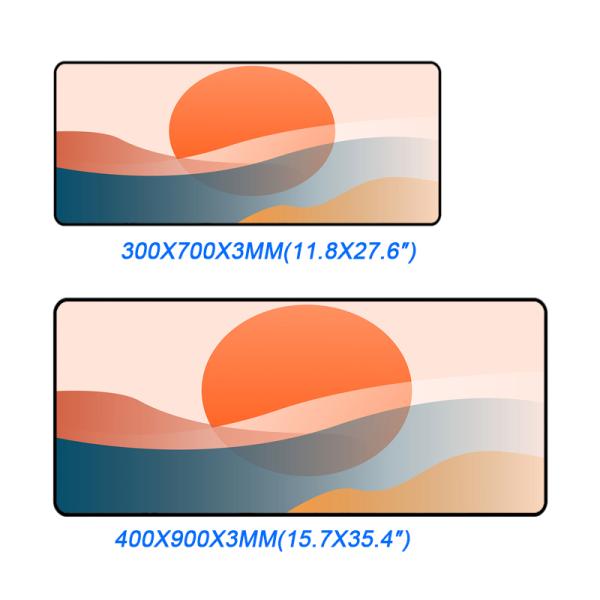 Custom Sublimation Logo XL XXL Large Big Personalised Computer Desk Mat Gaming Mousepad