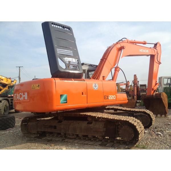 1.0m³ Ex220 Used Hitachi Excavator 22 Ton Hitachi Used Machines High Efficiency