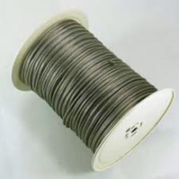Knitted Wire Mesh RF Shielding Gasket For Emc Anechoic Chamber 25*4.8
