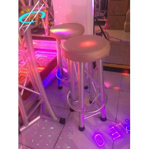 China Modern Club 1.2m Aluminum Bar Table And Chair wholesale