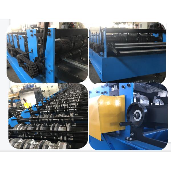 Metal Rolling Delta Floor Decking Forming Machine Gi