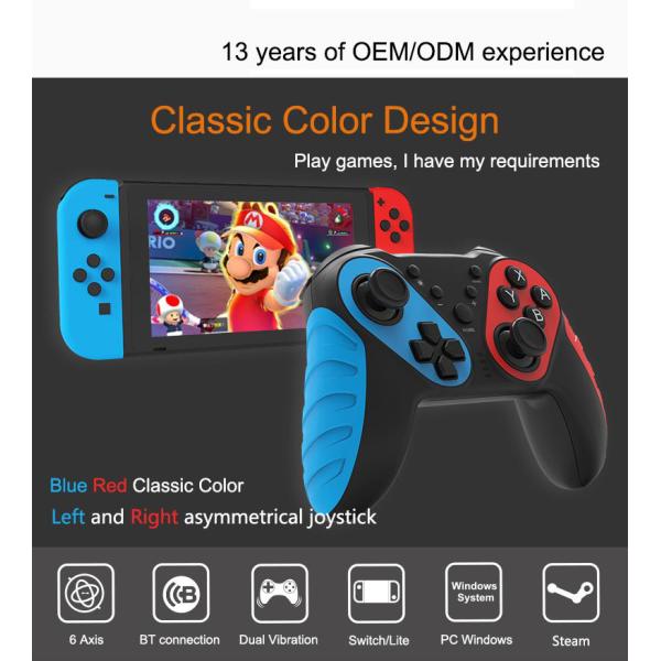 Onikuma 7032 1.5h Wireless Controller Joystick With Nonslip Grip