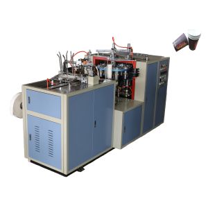 China 125 Gear Box High Speed Paper Cup Machine , Paper Cup Manufacturing Machines on sale