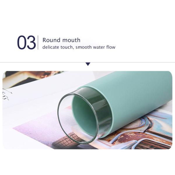 Safety Durable 500ml 600ml Bpa Free Glass Water Bottle With Bamboo Lid Borosilicate Glass Tumbler Multiple Color Ideal For Home School Office