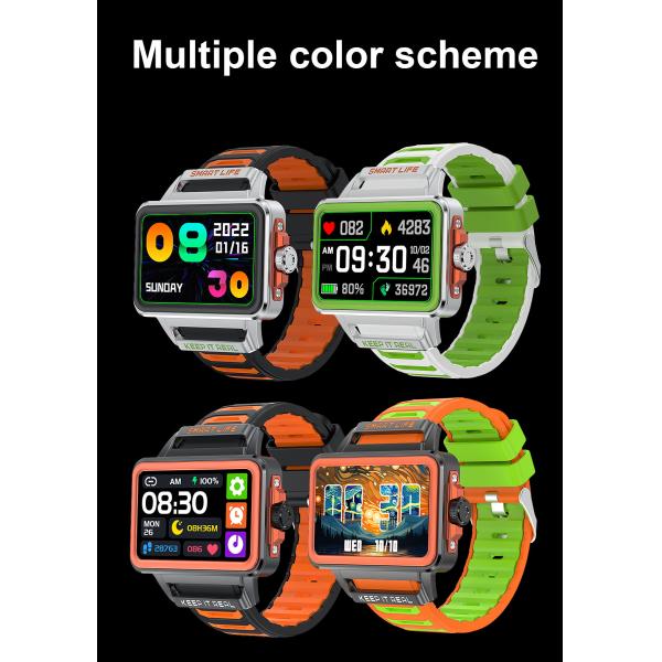 Lightweight 40g Rectangular Shape Smart Watch With 1.57 Inch TFT HD Screen
