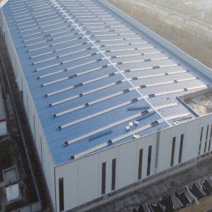 China Large Span Prefabricated Steel Frame Buildings for Warehouses wholesale