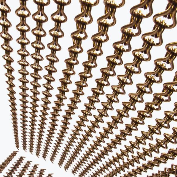 Rust Free Aluminium Chain Curtain Fire Resistant Lightweight