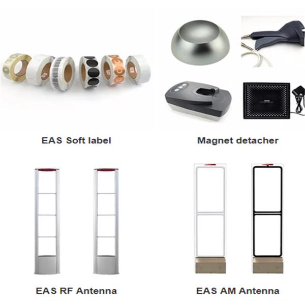 Thermal Printer 8.2 Mhz Barcode EAS Soft Label Dimension 45*10.8mm