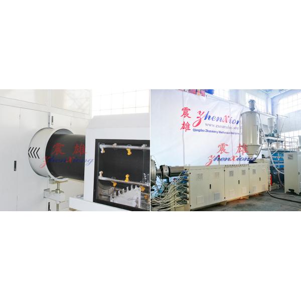 Large Diameter Multi Layer Plastic Pipe Machine Tube Extrusion Machine Energy Saving