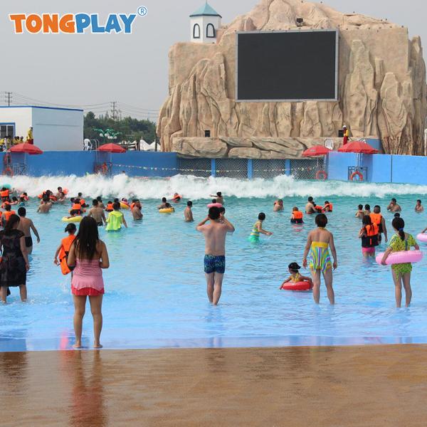 Fiberglass Tsunami Wave Pool Big Artificial Water Park Equipment