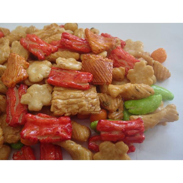 Tapioca Starch Japanese Mixed Rice Crackers Colorful Mixed Low Fat