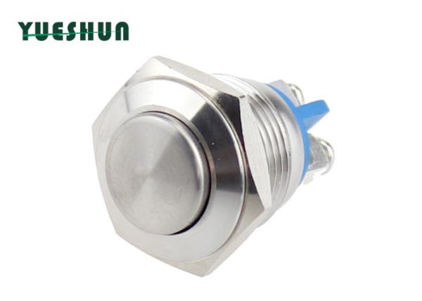 Quality Anti Vandal Push Button Doorbell Switch 1NO Dustproof High Power Efficiency for sale