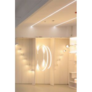 Diameter 60mm Round LED Profile Aluminum Alloy 6063 T5 Hoisting