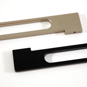 China Kitchen Gold Aluminium Cabinet Handles Polished custom furniture hardware 247mm wholesale