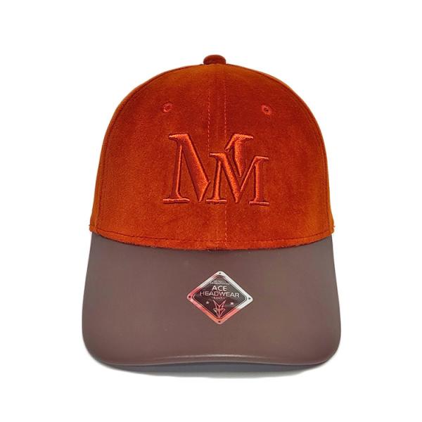 Quality Private Label 3d Embroidered Baseball Cap PU Brim Polyester Material for sale