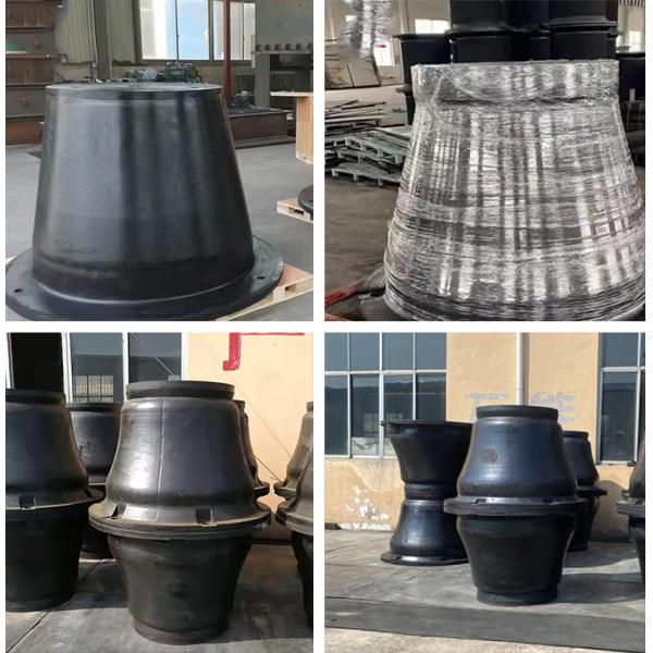 500h Cone Fender High Energy Absorption Low Reaction Force Space Saving Design