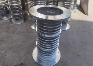 China Slot 20 Stainless Steel 304 Filter Screen Wedge Wire Screen Back Wash Element wholesale