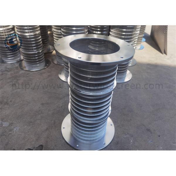 Slot 20 Stainless Steel 304 Filter Screen Wedge Wire Screen Back Wash Element