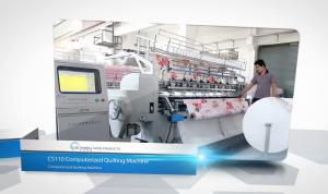 Computerized High Speed Quilting Machine 110 With Panasonic Frequency Conversion Control Devices