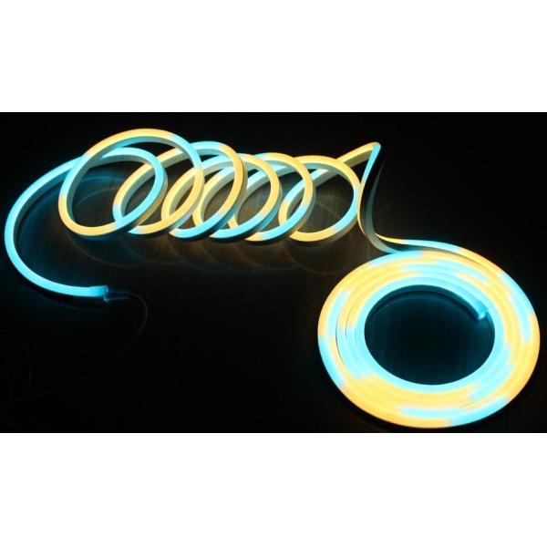 24v flat ws2811 addressable rgb led neon flexible 11x19mm digital neon rope strips