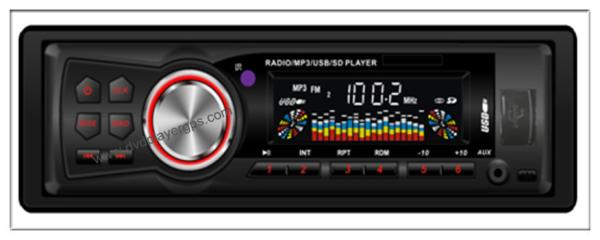 Quality NEW One Din Car MP3 Player with Detachable Panel for sale