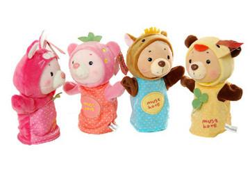 Hand Puppet Plush Bear Toy