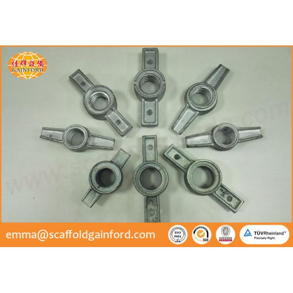 Q235 adjustable base jack U head jack 600mm for frame scaffolding system, ring lock scaffolding system