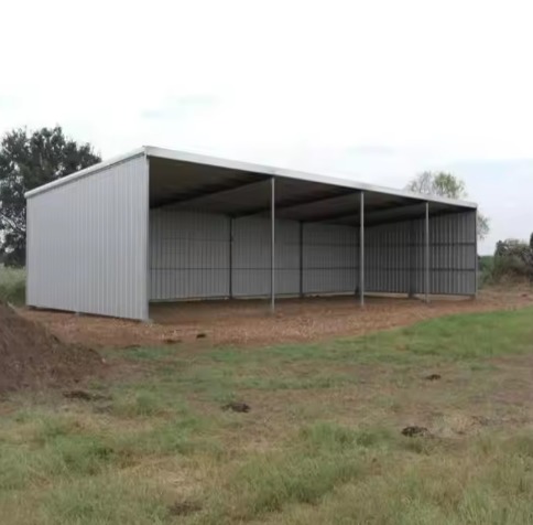 Outdoor Storage Steel Shed Easy Installation Quick Build Customizable