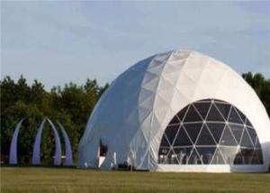 China Typical Structure Geodesic Dome Tents For Large Commercial Activities wholesale