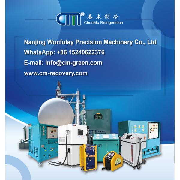 10 HP Oil-Free Explosion Proof Refrigerant Recovery Machine with High Recovery Rate for Industrial Applications 11
