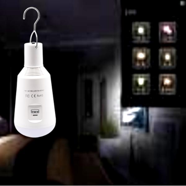 Solar portable charging|Wall-mounted multi-function LED bulb lamp|Home lighting|Emergency lighting|Mobile lighting