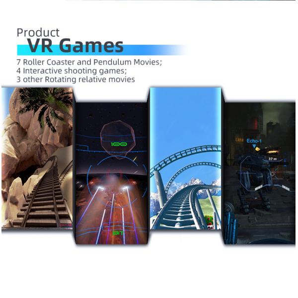 360 Degree Roller Coaster Game Virtual Reality Flight Game Machine Amusement Game Centre