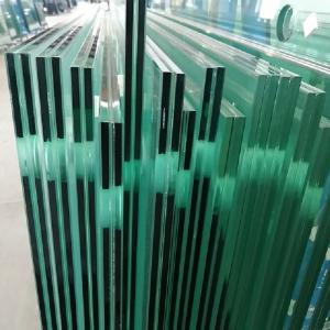SGCC Laminated Tempered Glass Smooth High Safety For Building