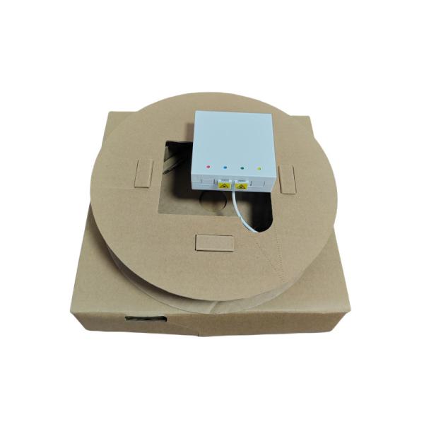 Quality Wall Mounted Fiber Termination Boxes with 4 Ports LSZH Cable Jacket for sale