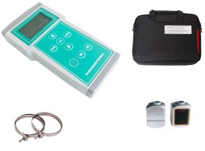 China Handheld Doppler Effect Flow Meter , Clamp On Ultrasonic Flow Meter wholesale