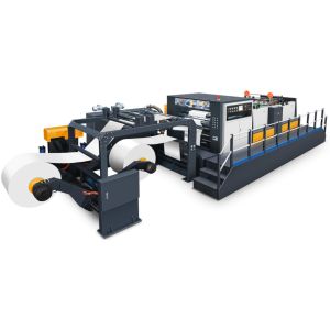 Buy cheap High Speed Paper Sheet Cutting Machine Paper Sheeter Machine Servo Precision from wholesalers