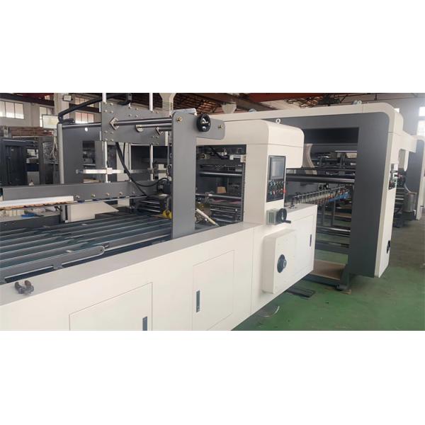 Hebei Liheng Full Automatic 4 Color Printer Slotter Rotary Die Cutter In Line Folder Gluing