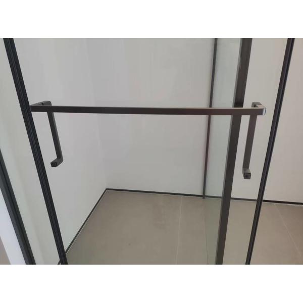 Stainless Steel Shower Sliding Door Frame Customized Multiple Color