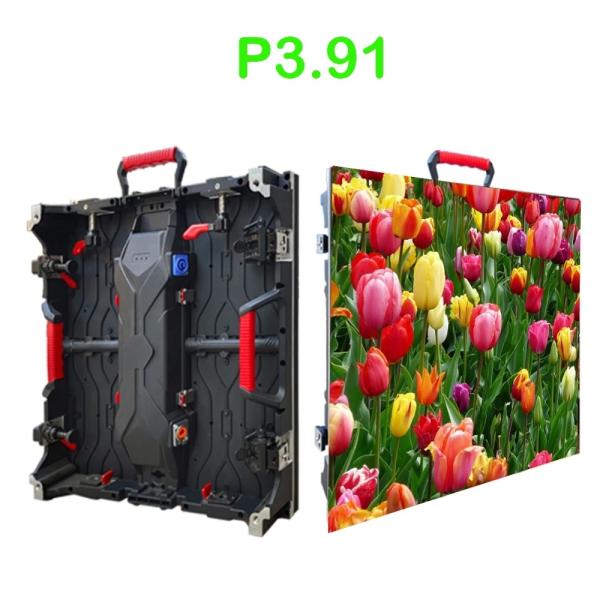 SMD2121 P3.91 AVOE LED Screen Moveable Rental LED Display Novastar Cards