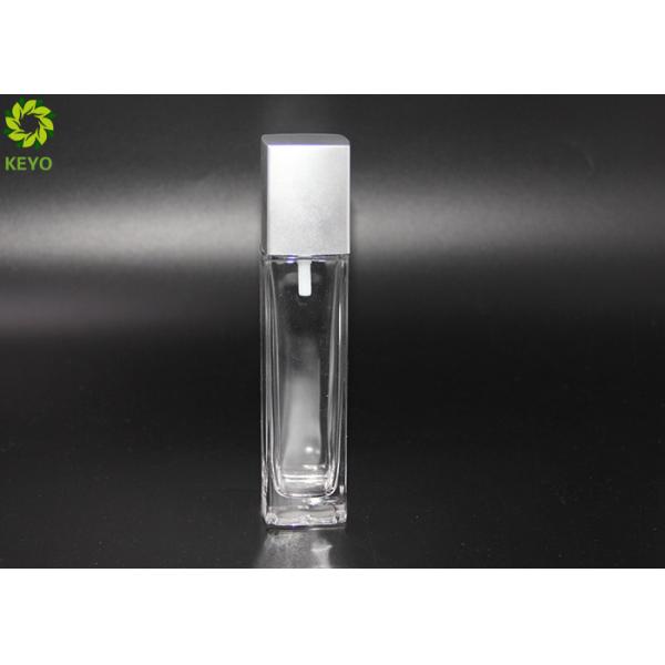 Empty Glass Pump Bottles 100ml For Skin Moisturizing Products OEM Available