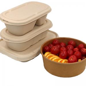 China Eco Food Packaging Biodegradable Takeaway Boxes Compostable Disposable Food Container on sale
