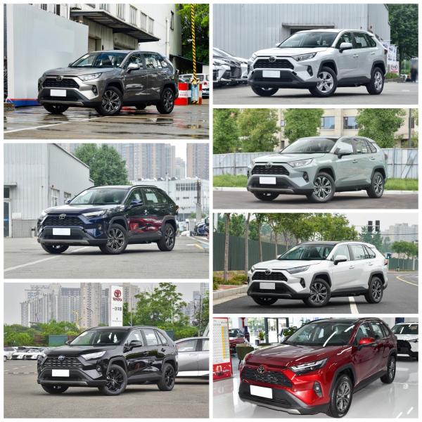 Leather Seats To-yota RAV-4 AWD Gasoline and Hybrid Versions 0km Used Car with Electric Steering System