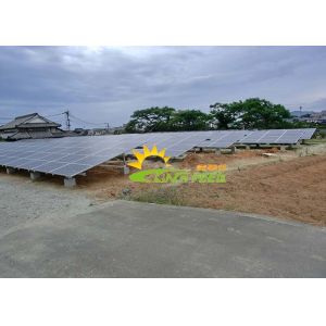 China 60m/s Ground Mount Solar Racking Systems JIS C8955:2017 wholesale