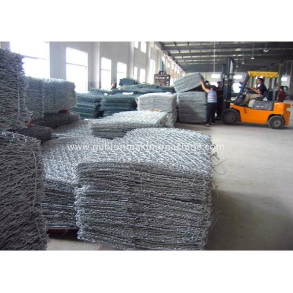 Rust Proof Gabion Box Hot Dip Galvanized Low Carbon Steel Wire Gabion Mesh Cage