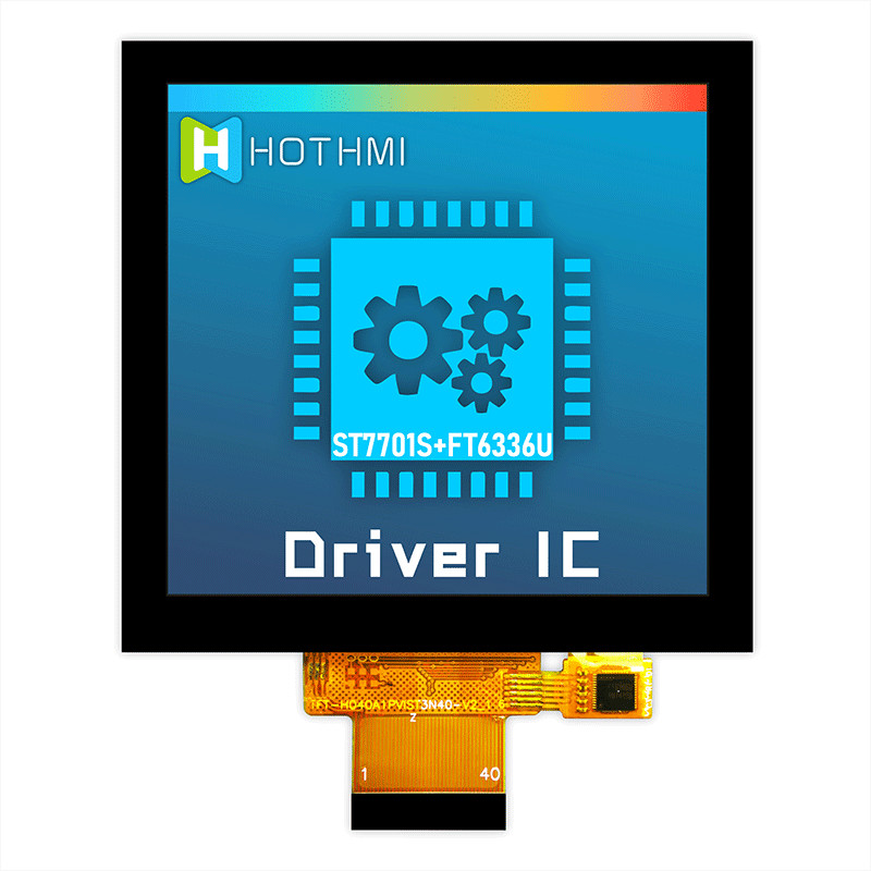 4 Inch TFT LCD Display With Capacitive Touchscreen