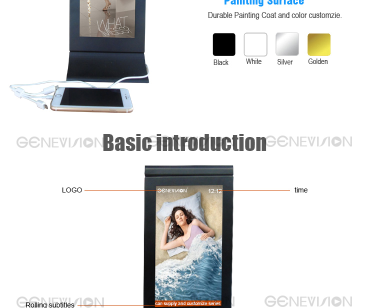 Cell Phone Charging Station Kiosk Restaurant Lcd Advertising Player display digital signage mobile charging station