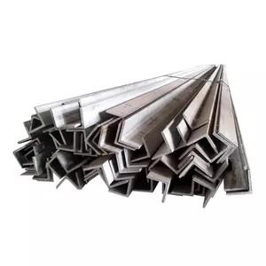China Stainless Angle Iron Steel 8# 10# 12# 14# 304 316l Pickling Angle Steel L Channel wholesale