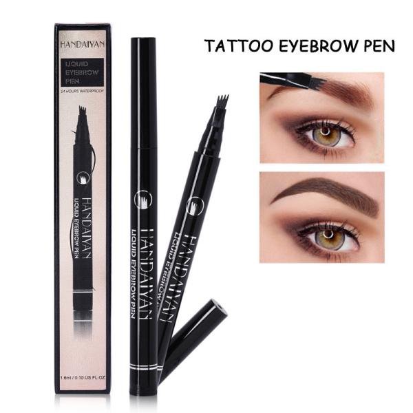 Quality Sweatproof Eyebrow Pencil With Micro Fork Tip Applicator Natural Looking for sale
