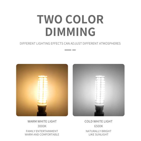 Corn Cob Led Lights 15W 136 Beads 2835 Adjustable Light Source G9e11e12e14ba15d